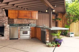 Cost of outdoor kitchen installation